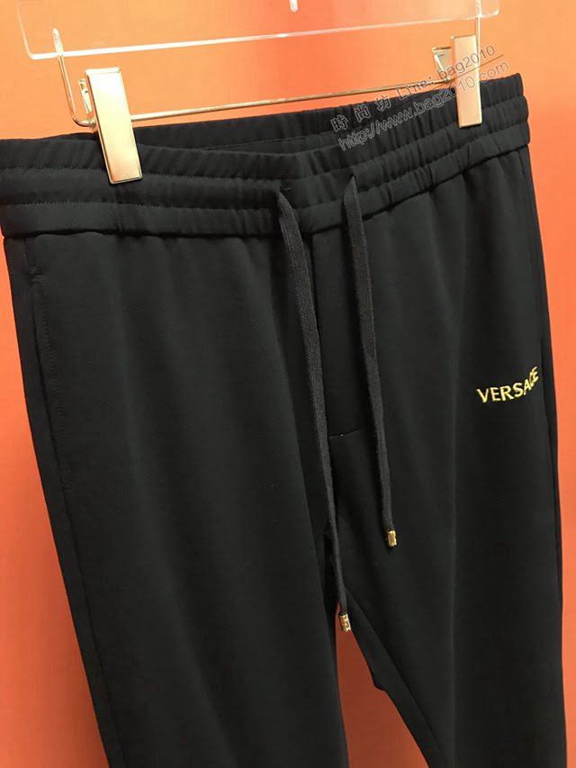 Versace男衛褲 範思哲2020款男裝 頂級品質 新款刺繡休閒褲  tzy2544